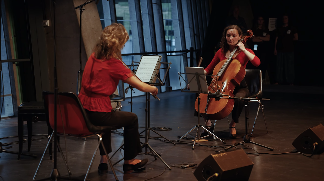 ✨ NEW VIDEO – 🌌 Errans – Hommage à Caroline Herschel Astres, Op.10 n°2 – Violin/Cello Duo